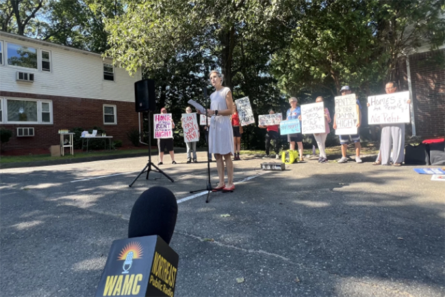 Rallies continue in Easthampton, Mass. as tenants decry rising rents and out-of-state property owners